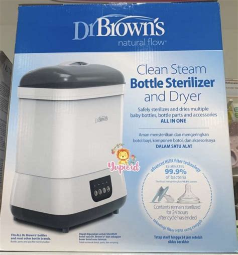 dr brown steriliser|Dr. Browns Clean Steam Baby Bottle and Pacifier Sterilizer and。